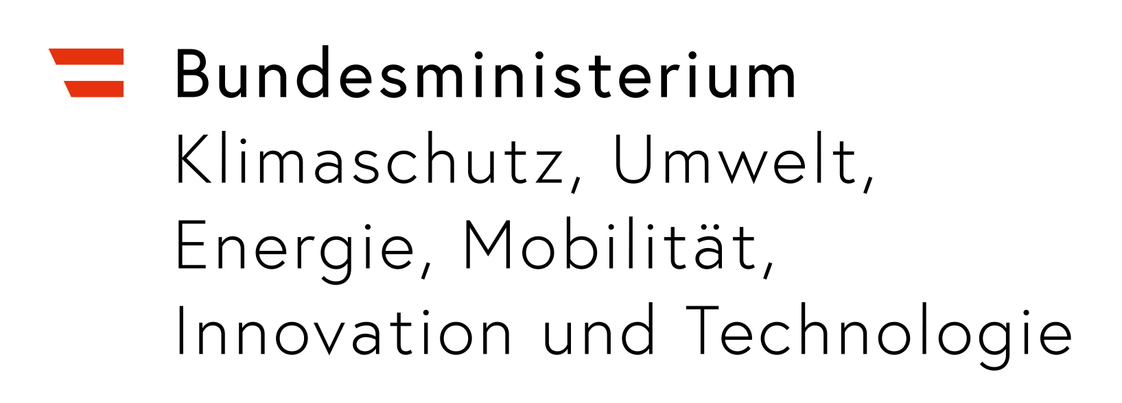 Logo Bundesministerium für Klimaschutz